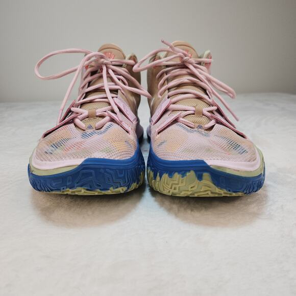 Nike Kyrie 7 1 World 1 People Mens 14 Regal Pink Basketball Pastel Embroidered - Picture 7 of 15